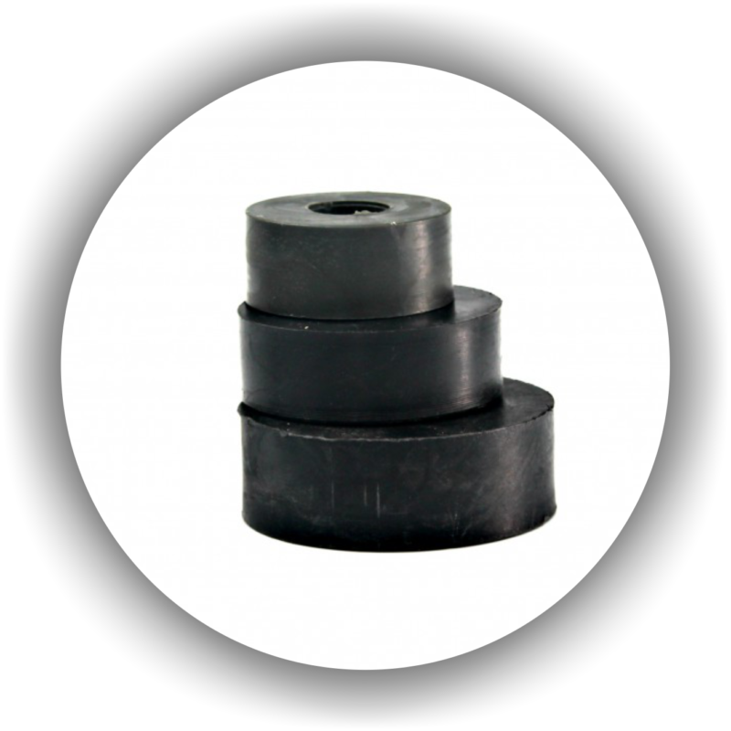 BUCHA PVC COM FURO 3''